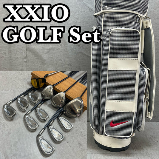 ゼクシオ ナイキ レディースゴルフ クラブセット 12本 右利き用 カーボン XXIO NIKE キャディバッグ付き