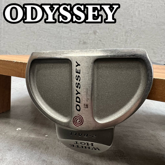 ODYSSEY　オデッセイ	WHITE HOT ２･BALL　初代　メンズゴルフ　PT　パター　ネオマレット　ベントネック　34インチ　右利き用