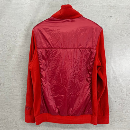 ダンスウィズドラゴン　メンズ　ゴルフウェア　フリース　レッド　赤　Dance With Dragon