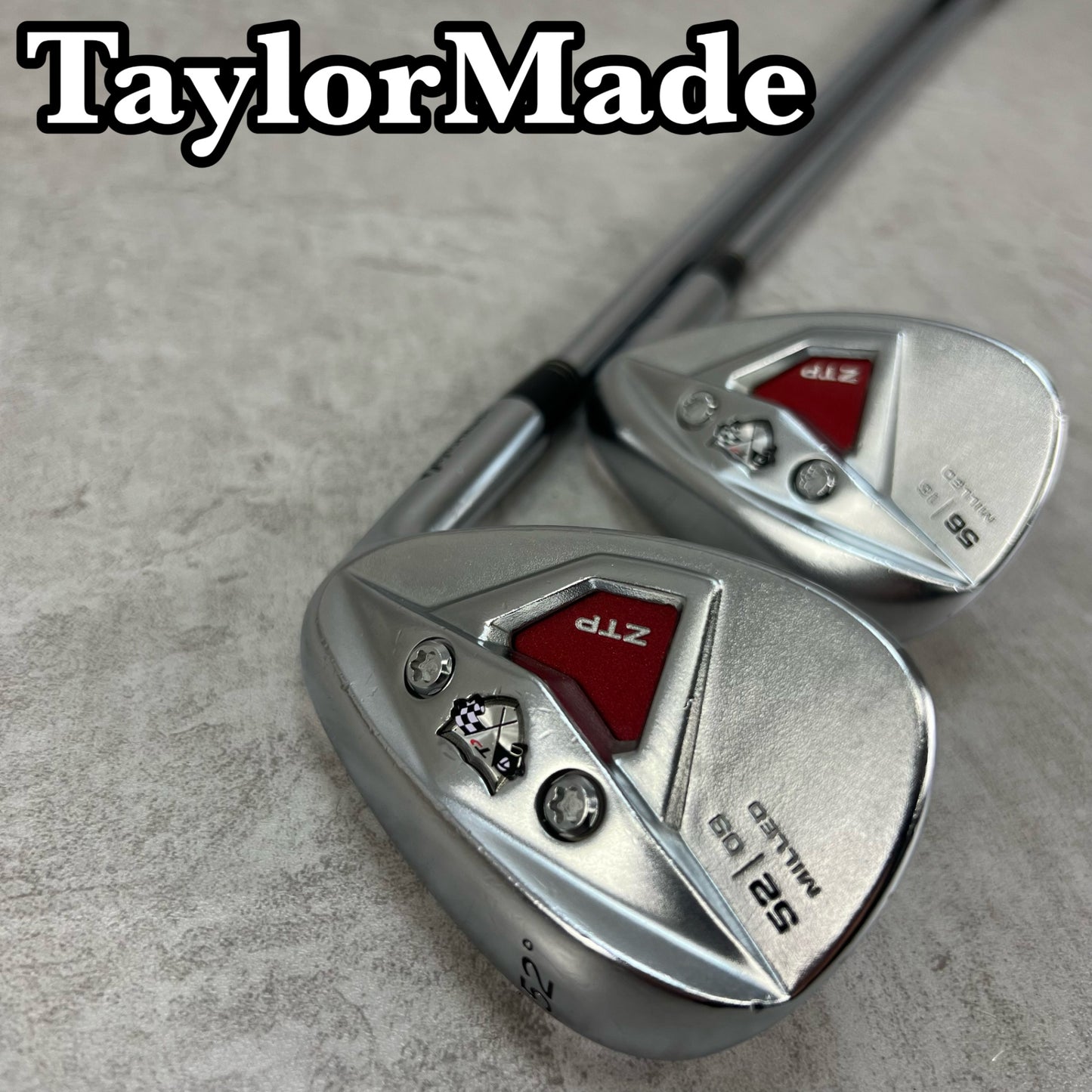 テーラーメイド　ZTP　メンズゴルフ　ウェッジ2本セット　右利き用　52° 56°　アプローチ　サンド　TaylorMade ZTP