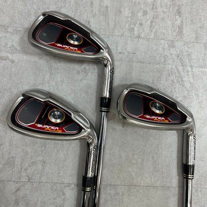テーラーメイド　バーナープラス　メンズゴルフ　アイアンセット　6本　S　右利き用　TaylorMade　BURNER　PLUS