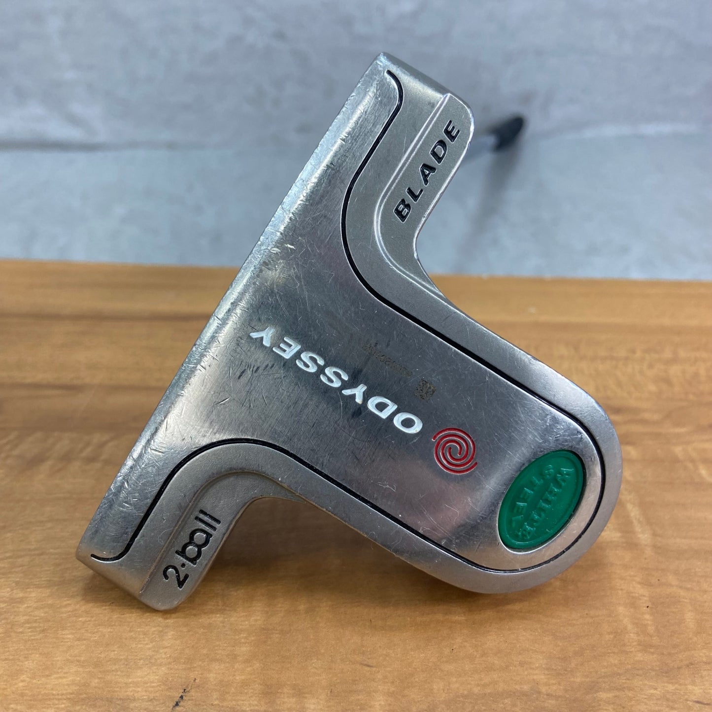 オデッセイ　ホワイトスチール　2ボールブレード　レディースゴルフ　パター　ネオマレット　約32インチ　右利き　ODYSSEY　WHITE STEEL 2-BALL BLADE