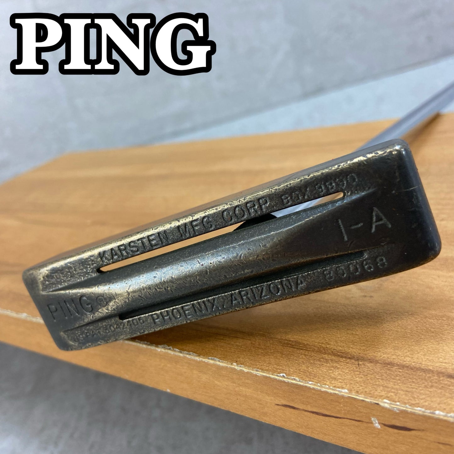 PING 1-A　Karsten　メンズゴルフ　パター　右利き用　ピン