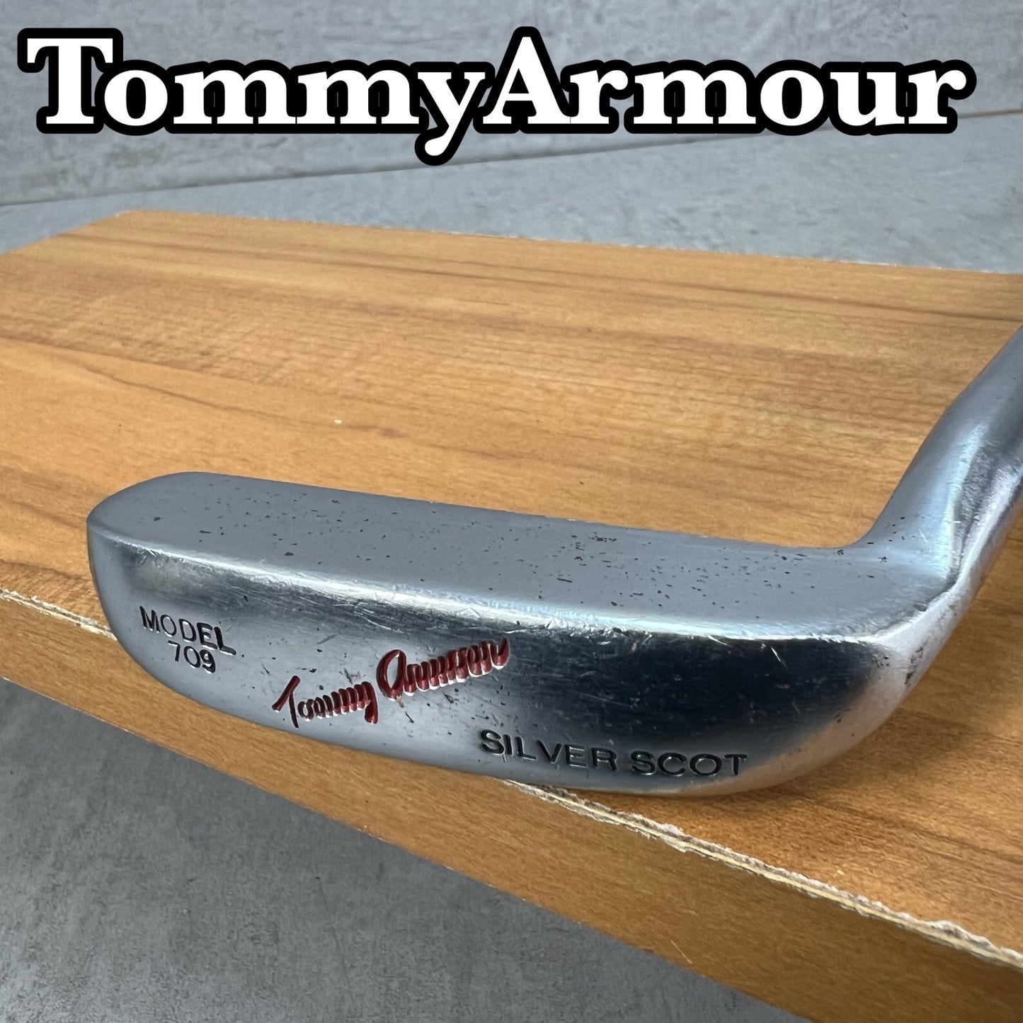 トミーアーマー　709　シルバースコット　メンズゴルフ　パター　L字　ピン型　約35インチ　右利き用　Tommy Armour　SILVER SCOT
