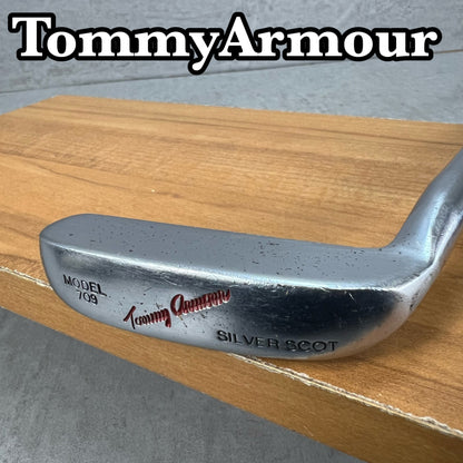 トミーアーマー　709　シルバースコット　メンズゴルフ　パター　L字　ピン型　約35インチ　右利き用　Tommy Armour　SILVER SCOT