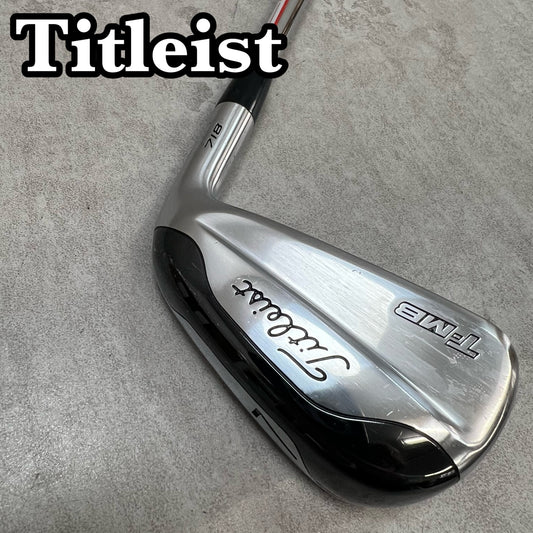 Titleist　タイトリスト	T-MB　718　メンズゴルフ　7番アイアン　D-2　S　右利き用