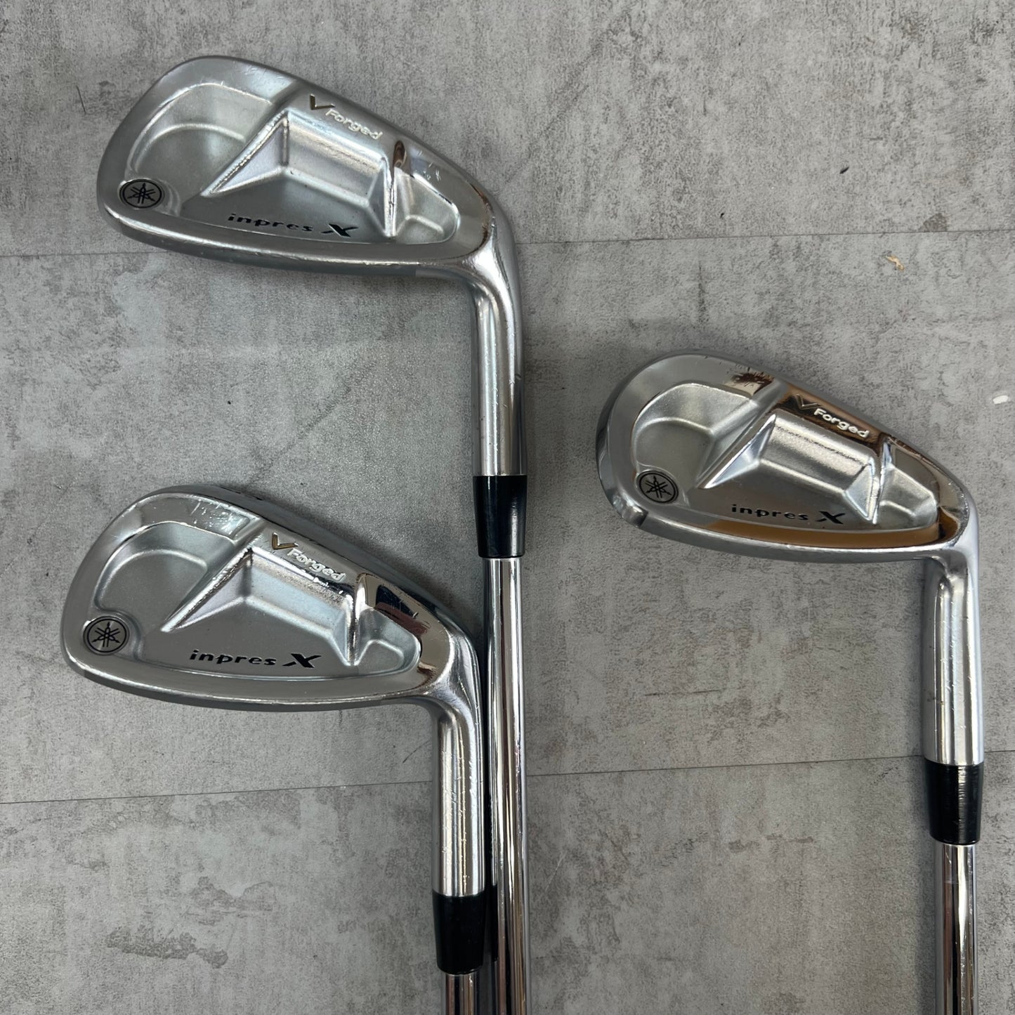ヤマハ インプレスX Vフォージド メンズゴルフ アイアンセット 7本 右利き用 S スチールN.S.PRO YAMAHA inpres Forged