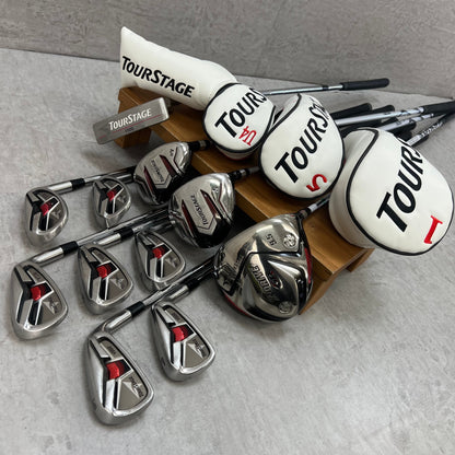 ツアーステージ　メンズゴルフ　クラブセット　11本　S　右利き用　TOURSTAGE