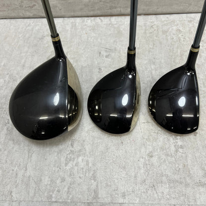 マジェスティ　バンキッシュ　メンズゴルフ　ウッド3本セット　R　右利き用　ドライバー　フェアウェイウッド　MAJESTY　VANQUISH