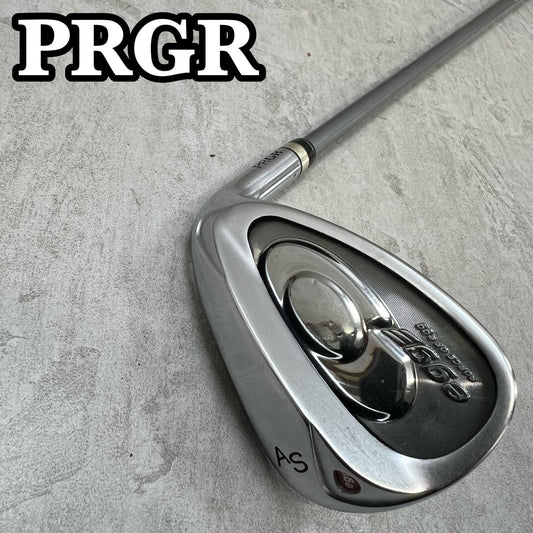 プロギア　赤エッグ　PC　メンズゴルフ　ウェッジ　右利き用　M-40　SR　アプローチ　サンド　AS　PRGR　egg