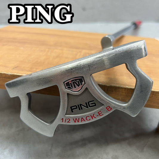 PING　1/2　WACK-E B　メンズゴルフ　パター　右利き用　37インチ　ピン