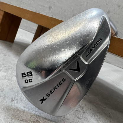 Callaway　キャロウェイ　Xシリーズ　ジョーズ　メンズゴルフ	SW　サンドウェッジ	58	°　34.5インチ　D-4	右利き用