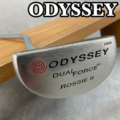 レフティー　オデッセイ　デュアルフォース　ロッシー　2　メンズゴルフ　パター　左利き用　ODYSSEY　DUAL　FORCE　ROSSIE Ⅱ