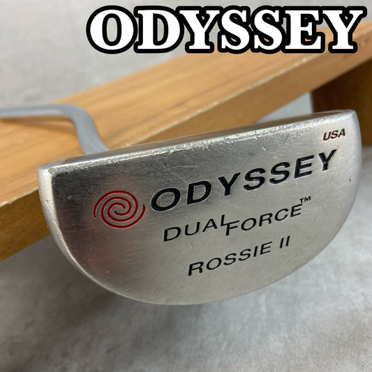 レフティー　オデッセイ　デュアルフォース　ロッシー　2　メンズゴルフ　パター　左利き用　ODYSSEY　DUAL　FORCE　ROSSIE Ⅱ