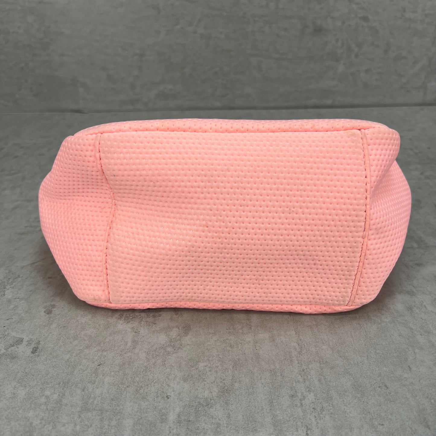 パーリーゲイツ　レディース　ゴルフラウンドバッグ　ピンク　ディンプル生地　カートバッグ　小物入れ　PEARLY GATES