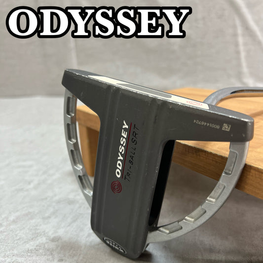 オデッセイ　TRI-BALL-SRT　メンズゴルフ　パター　右利き用　ODYSSEY　トライボール