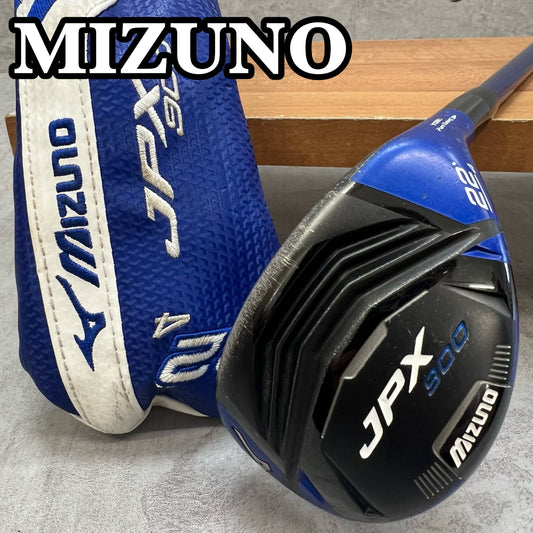 ミズノ　JPX900　メンズゴルフ　4U　右利き用　SR　22°　ユーティリティ　Mizuno　ヘッドカバー