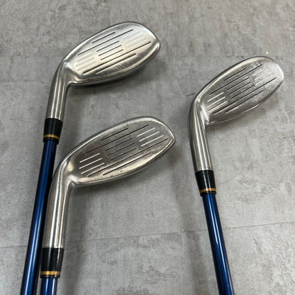 SPALDING スポルディング ハイボール パワーアイアン メンズゴルフ アイアンセット 5〜PW 6本 右利き用 カーボン R　中空