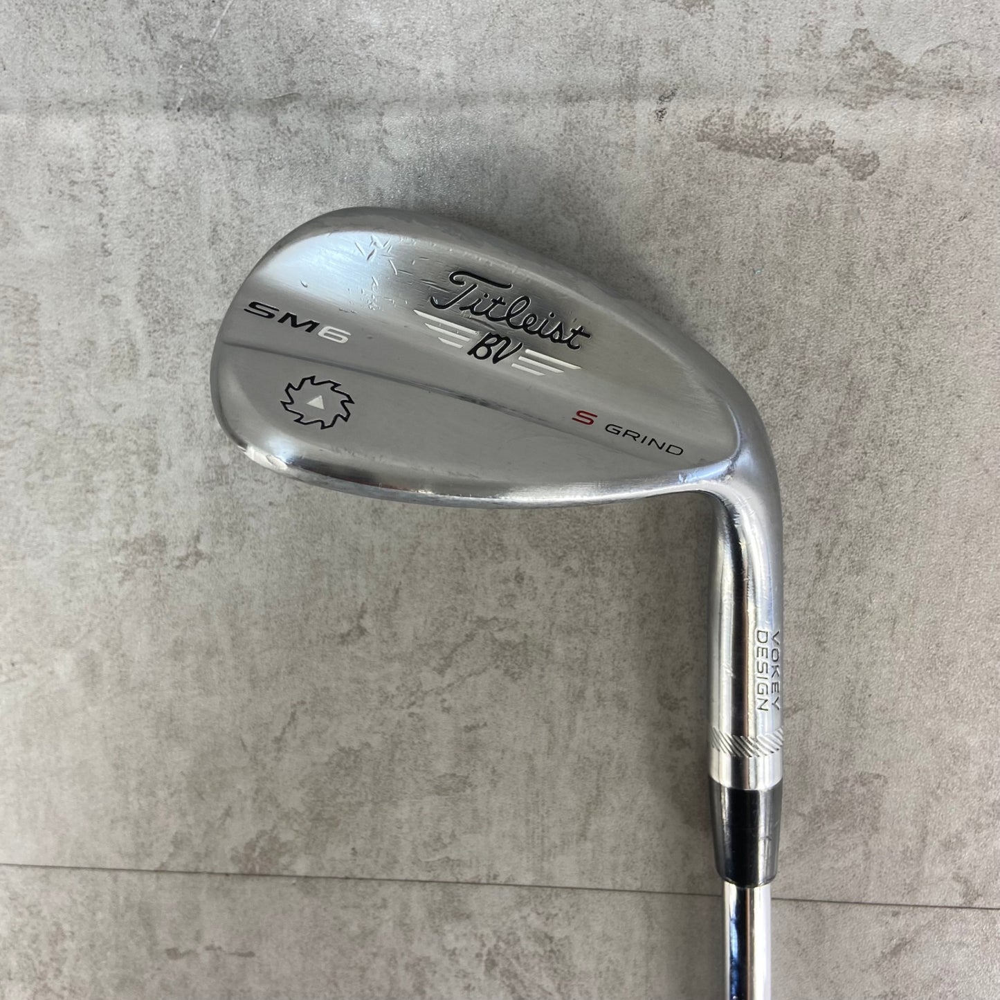 タイトリスト　ボーケイデザイン　SM6　S GRIND　メンズゴルフ　サンドウェッジ　SW　S200　右利き用　Titleist　VOKEYDESIGN