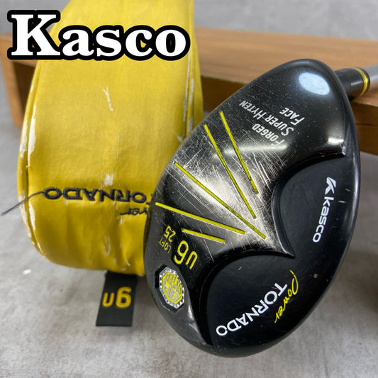 キャスコ　パワートルネード　2015年　メンズゴルフ　U6　R　右利き用　ユーティリティ　Kasco　POWER TORNADO