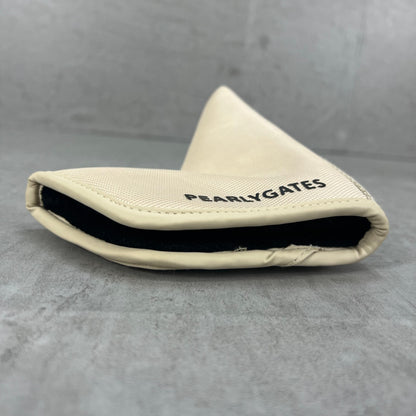 パーリーゲイツ　ゴルフクラブ用ヘッドカバー　パター　ピン型　ベージュ　PEARLY GATES