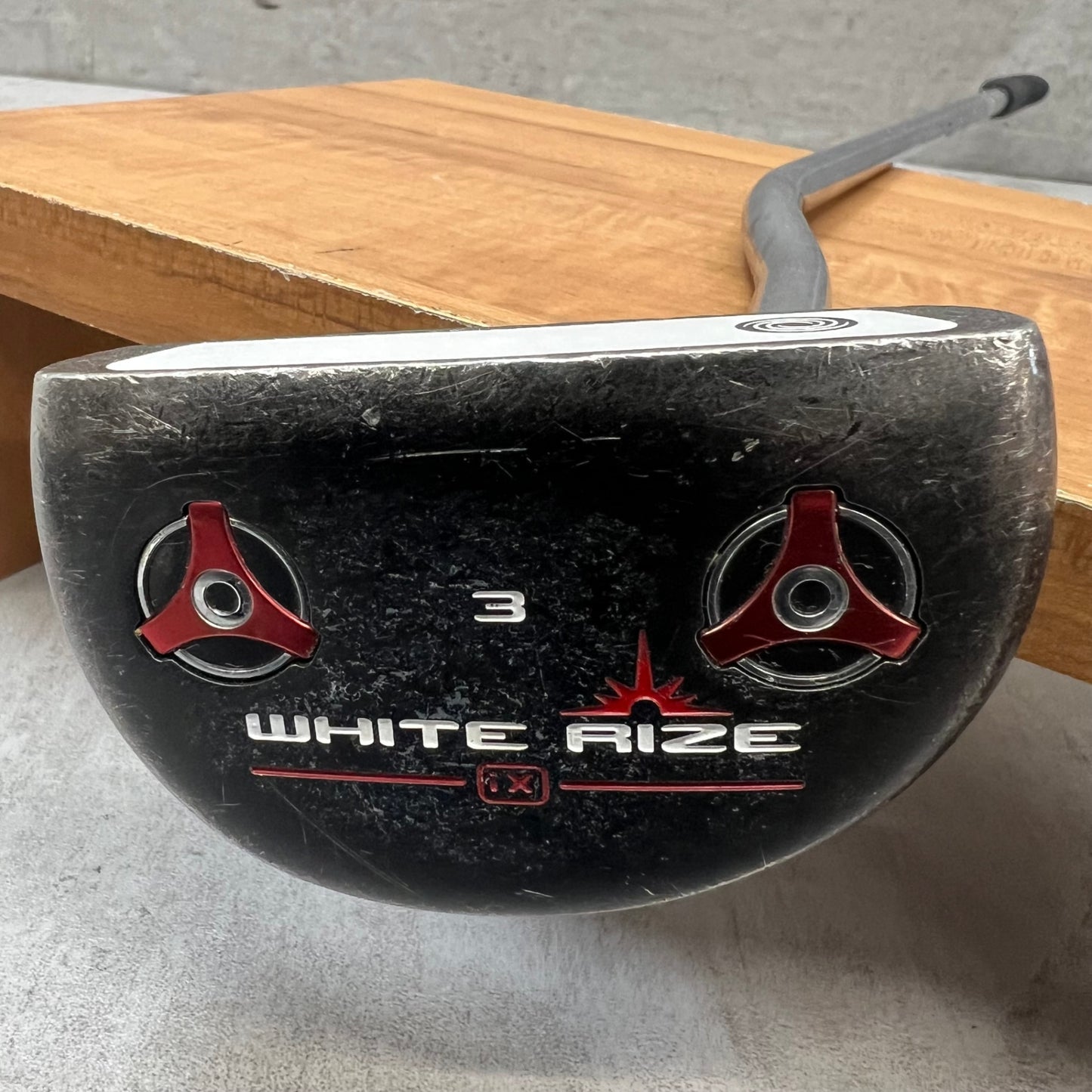 オデッセイ　ホワイトライズ　ix　3　メンズゴルフ　パター　右利き用　約34インチ　ODYSSEY　WHITE RIZE