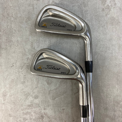 タイトリスト　DCI　981　メンズゴルフ　アイアンセット　2本　S　右利き用　3番　4番　ロング　Titleist