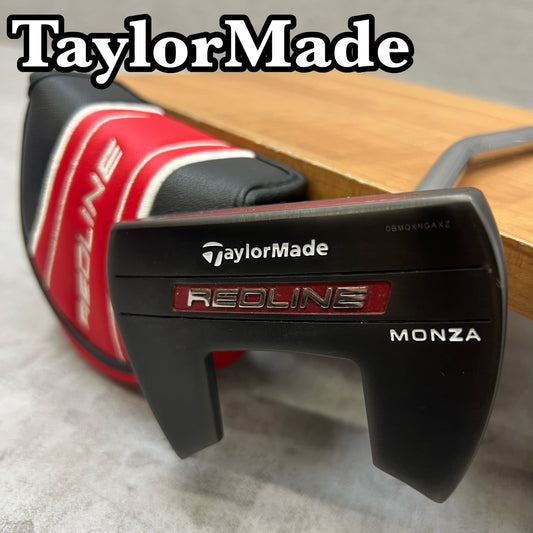 TaylorMade　テーラーメイド　REDLINE MONZA　メンズゴルフ　PT　パター　ネオマレット　ベントネック　33.9インチ　右利き用　レッドライン
