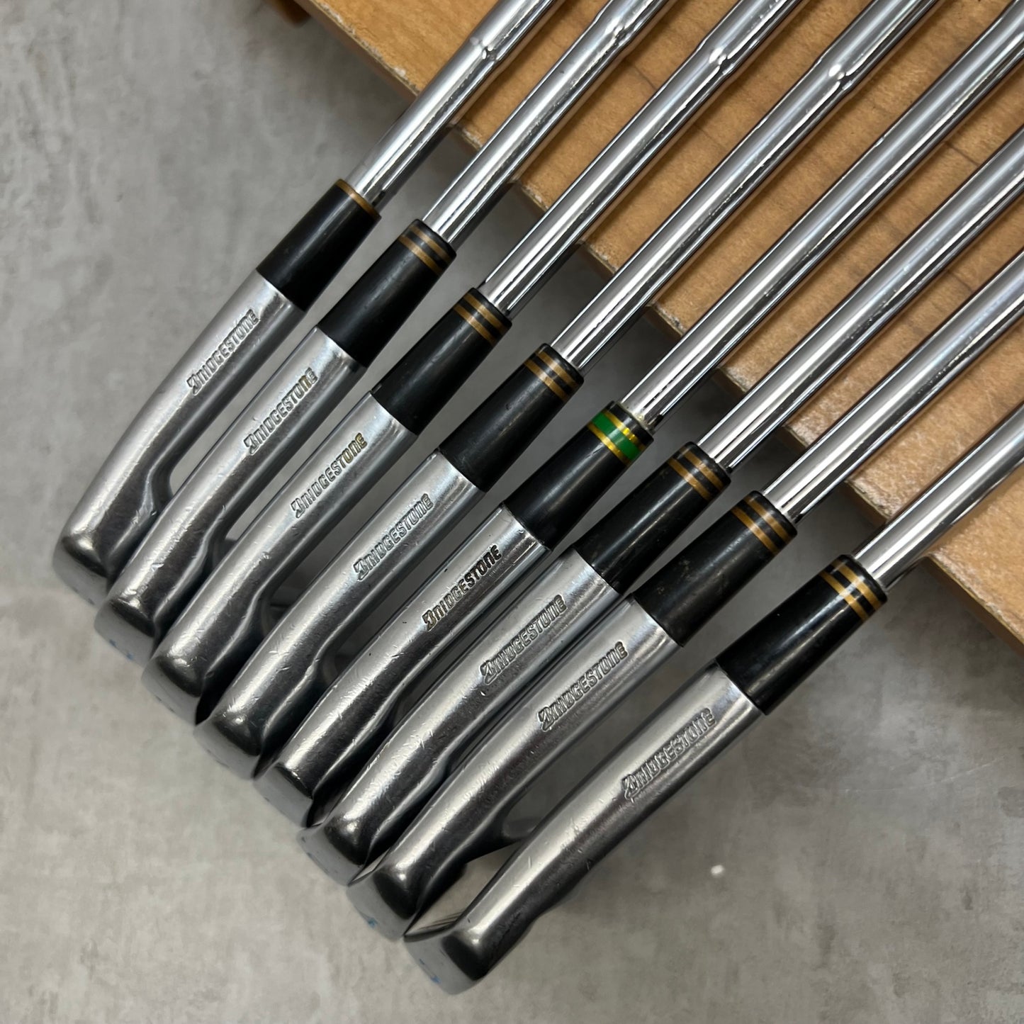 BRIDGESTONE ブリヂストン Js Jumbo MTNⅢ ジャンボ尾崎 メンズゴルフ アイアンセット 右利き 3番〜PW 8本 プレシジョン スチール X