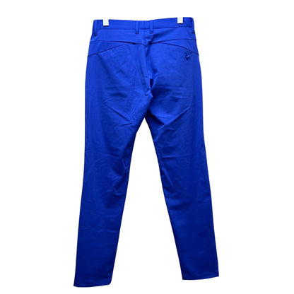 DESCENTE　デサント　メンズゴルフウェア　セットアップ　トップス　M　ボトムス　S　ブルー