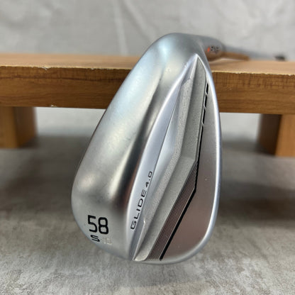 ピン　GLIDE4.0　メンズゴルフ　サンドウェッジ　S　右利き用　58°　PING　オレンジドット