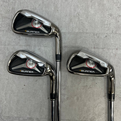 テーラーメイド　バーナー　メンズゴルフ　アイアンセット　6本　S　右利き用　TaylorMade　BURNER