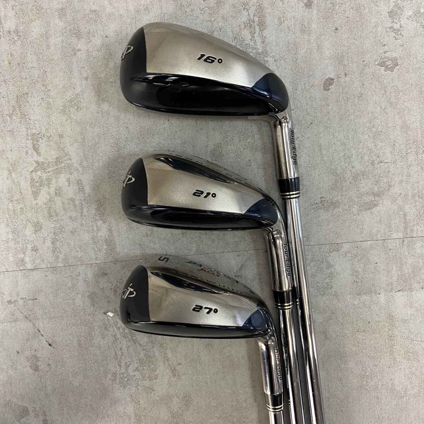 ツアーエッジ　バズーカ　JMAX メンズゴルフ　ユーティティアイアン　3本セット　R 右利き用　1UT 2番　3番　TourEdge 　BAZOOKA