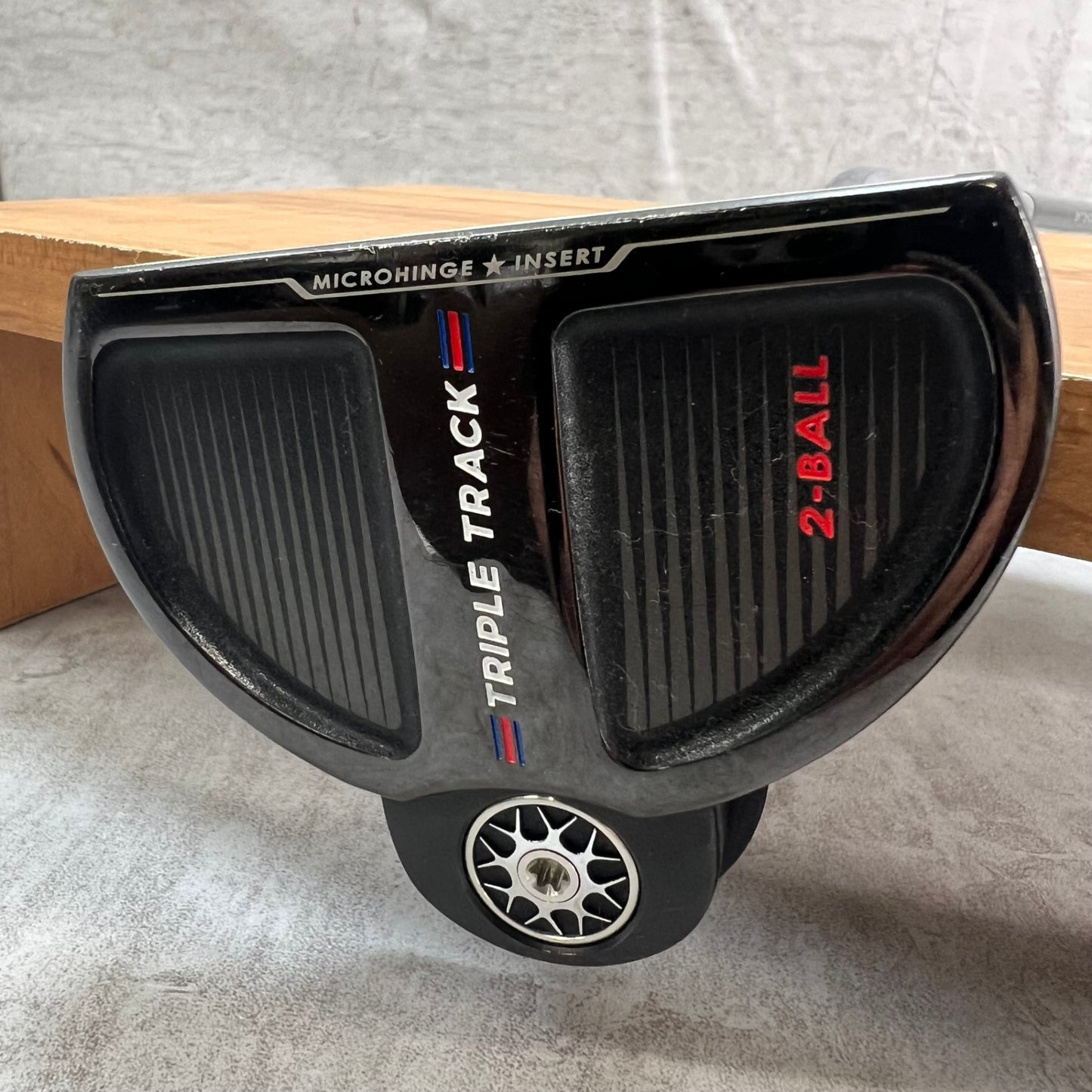 オデッセイ　トリプルトラック　2ボール　メンズゴルフ　パター　右利き用　ODYSSEY　TRIPLE　TRACK　2-BALL