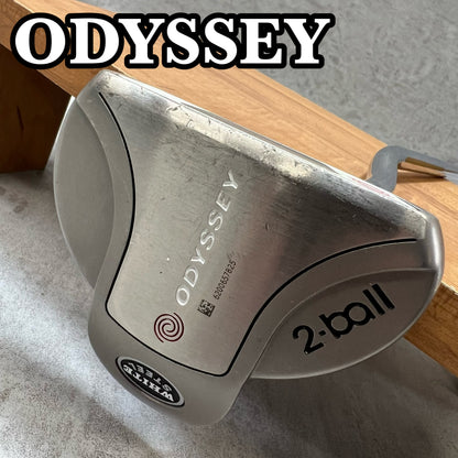 オデッセイ　ホワイトスチール　2ボール　メンズゴルフ　パター　右利き用　34インチ　ネオマレット　ODYSSEY WHITE STEEL