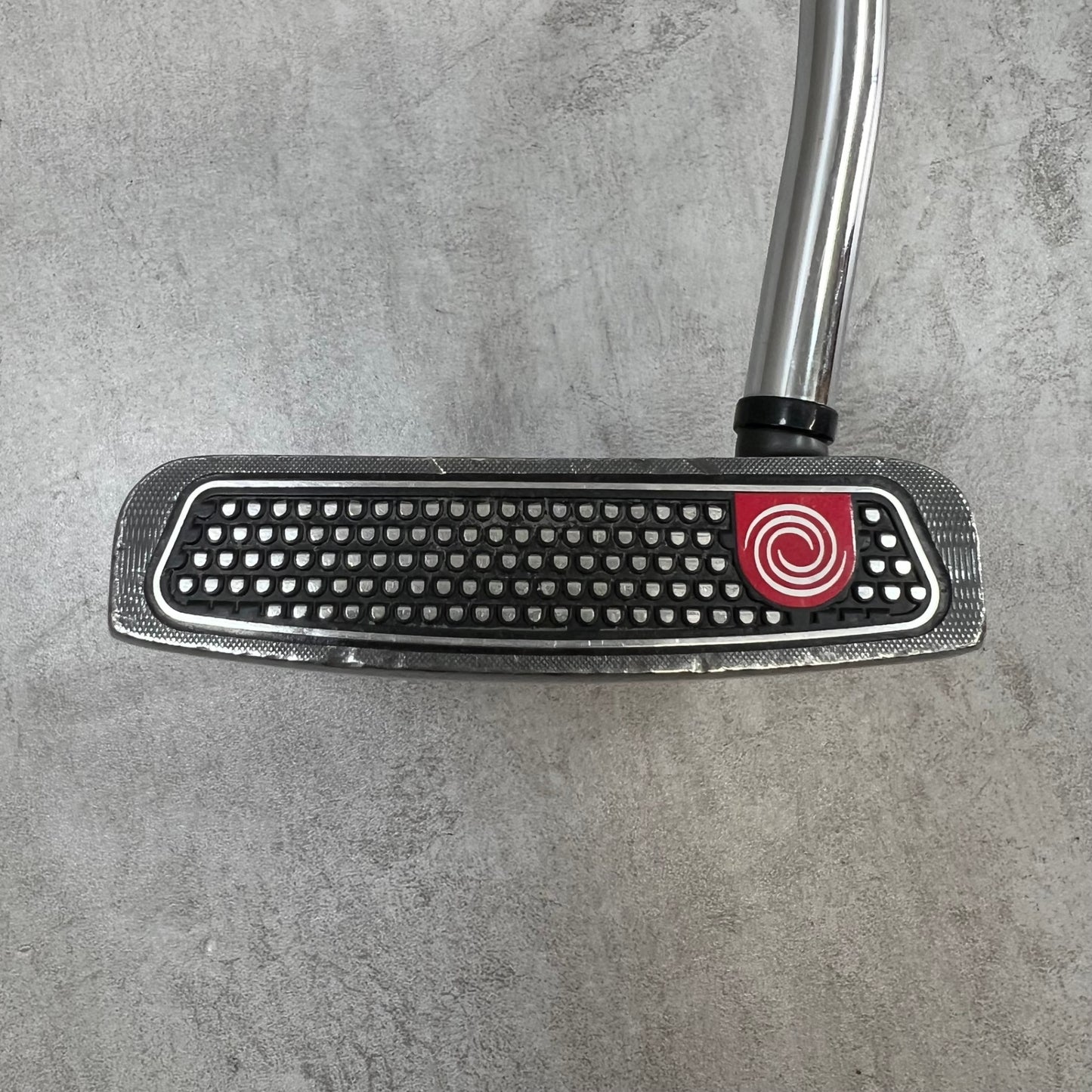 ODYSSEY　オデッセイ　Oworks　BLACK　JAILBIRD　MINI　レディースゴルフ　PT　パター　ネオマレット　ベントネック　32.7インチ　右利き用