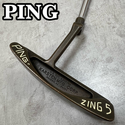 PING　ZING5　カッパー　メンズゴルフ　パター　右利き用　36インチ　ピン　ジング