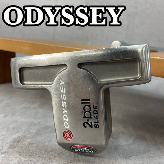 オデッセイ　ホワイトホット　XG 2ボール　ブレード　メンズゴルフ　パター　右利き用　ODYSSEY 　WHITW HOT　XG  2・ball   BLADE