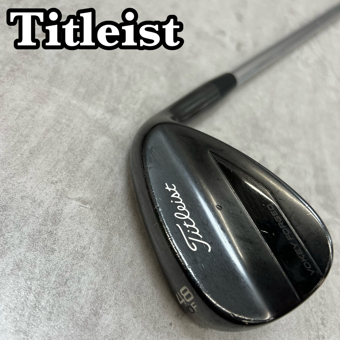 Titleist　タイトリスト　VOKEY FORGED ボーケイフォージド　メンズゴルフ　PW　ピッチングウェッジ　48°　S　右利き用