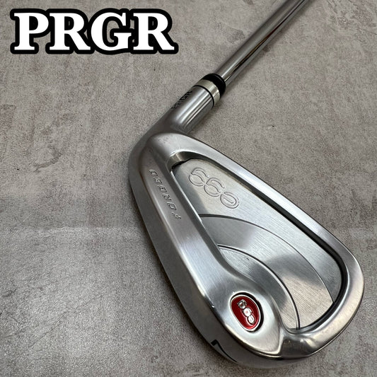PRGR　プロギア　egg　赤エッグ　FORGEO　メンズゴルフ　7番アイアン　D-2　S　右利き用