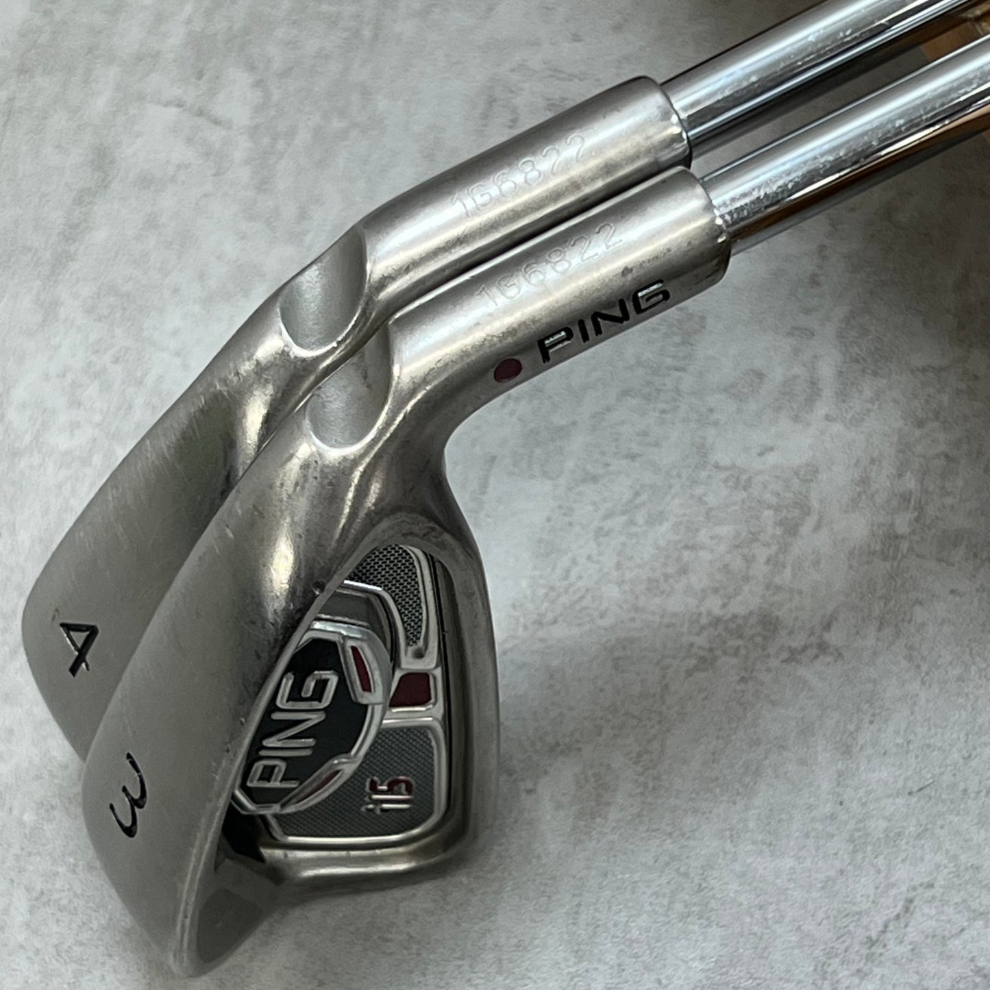 PING　ピン　i15　メンズゴルフ　3番　4番アイアン　2本セット　FCM6.0　S　　右利き用　ロング