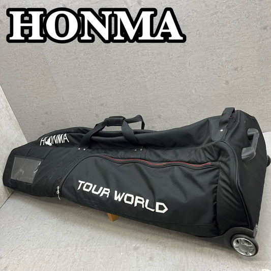 HONMA ホンマ ゴルフトラベルバッグ TC-1727 ブラック 47インチ対応 キャスター付き TOUR WORLD
