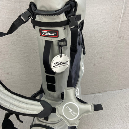 タイトリスト　キャディバッグ　スタンド式　4分割　約8型（約20cm）　約2.2Kg　グレー　Titleist