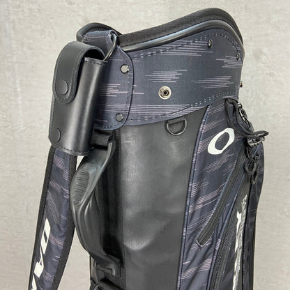 オークリー　ゴルフ用　キャディバッグ　カート式　ナイロン　約9.5型　OAKLEY