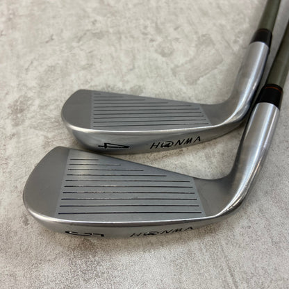 ホンマ　LB-606　4S　GP　レディースゴルフ　アイアンセット　2本　L　右利き用　4番　5番　ロング　HONMA