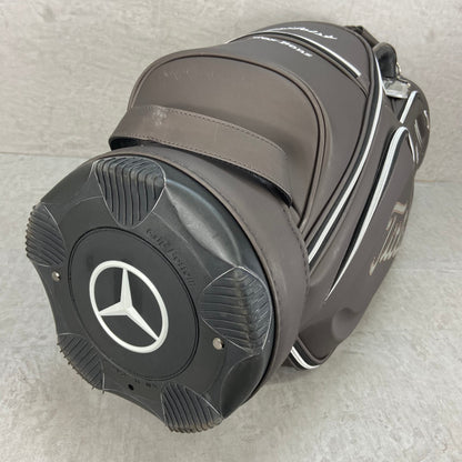タイトリスト　メルセデスベンツ　ゴルフ用　キャディバッグ　カート式　合成皮革　バック　Titleist　Mercedes-Benz