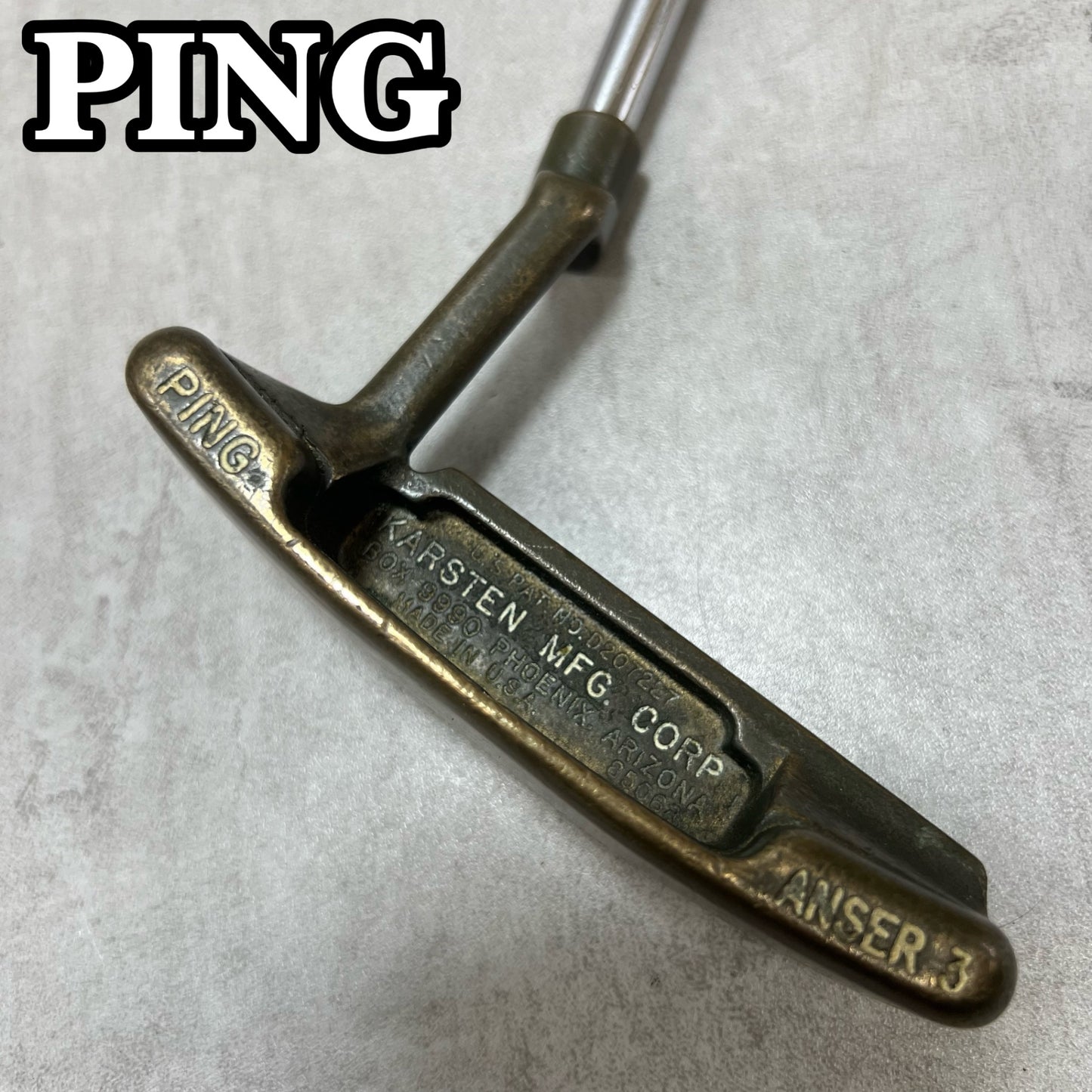 PING　ANSER3　レディースゴルフ　パター　右利き用　31インチ　ピン　アンサー