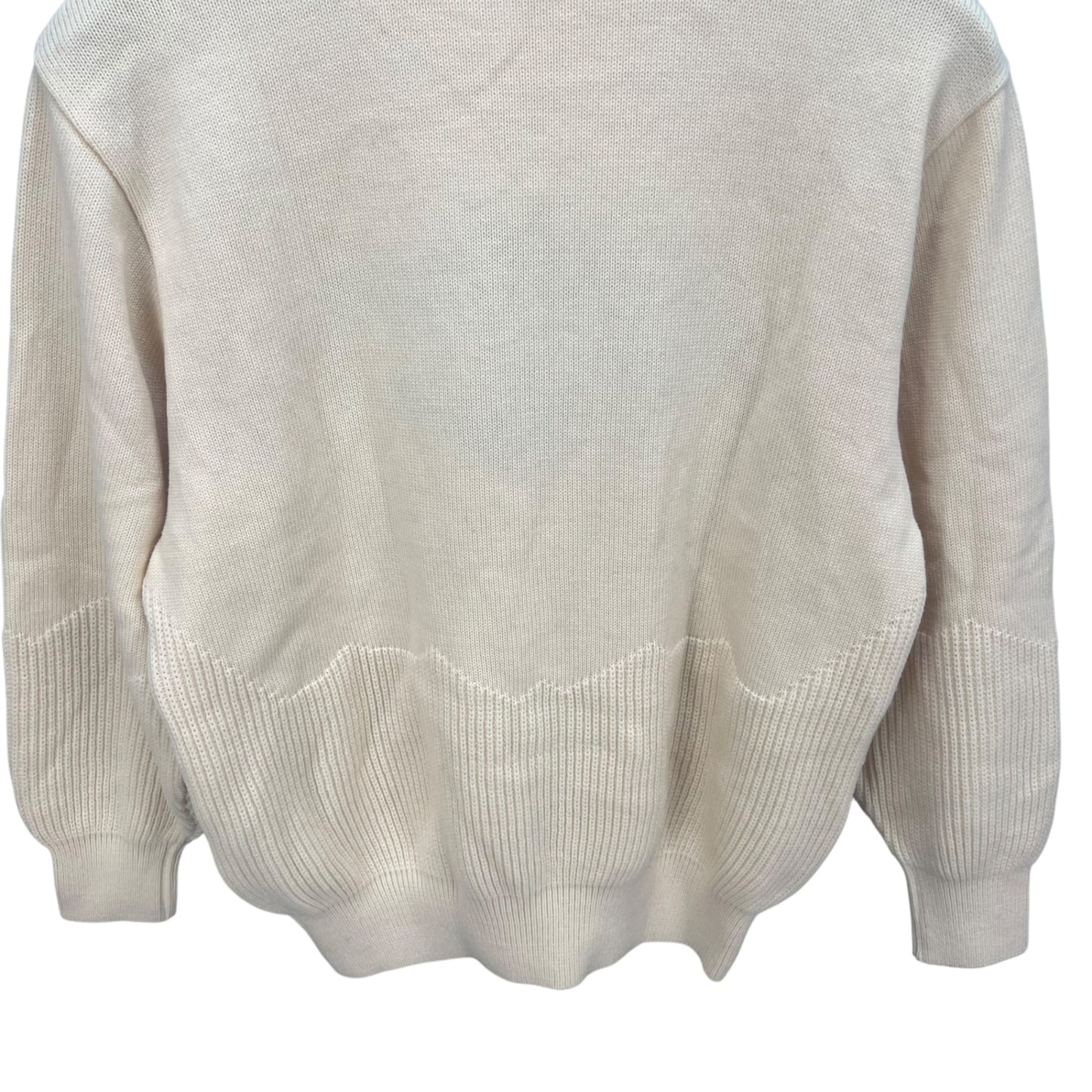 Chloe　クロエ　レディース　女性用 長袖トップス セーター　クルーネック　ラウンドネック　丸首　ベージュ　Mサイズ