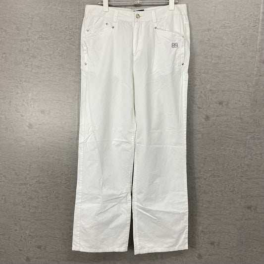 パーリーゲイツ　メンズ　ゴルフパンツ　6　ホワイト　白　PEARLYGATES