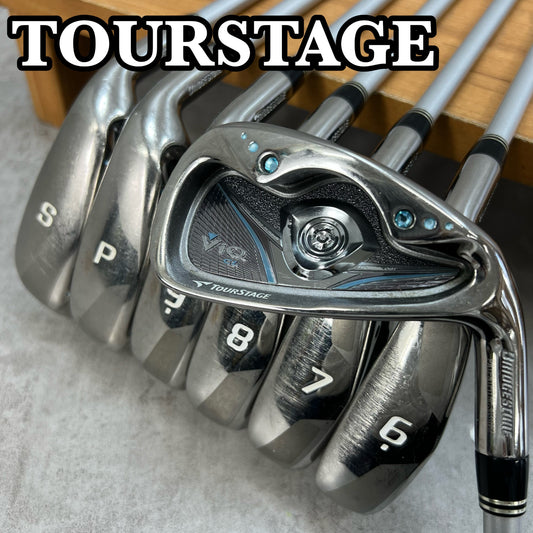 ツアーステージ　ViQ CL　レディースゴルフ　アイアンセット　7本　L 右利き用　TOURSTAGE